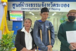 Disabled Thai man hit by Japanese driver urged to seek justice at ICJ