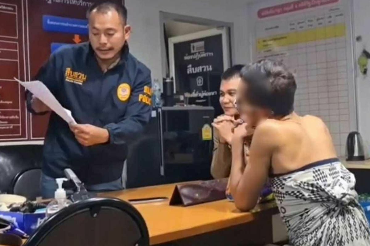 Thai transwoman drug use Chon Buri