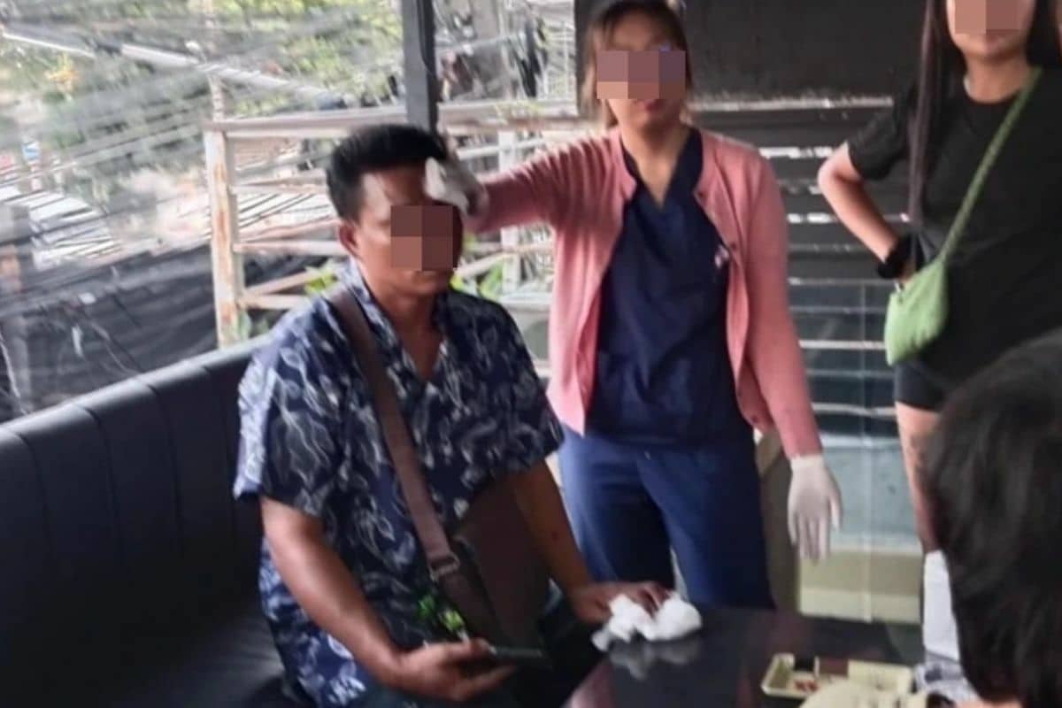 Burmese man physically assaulted by French restaurant owners in Phuket