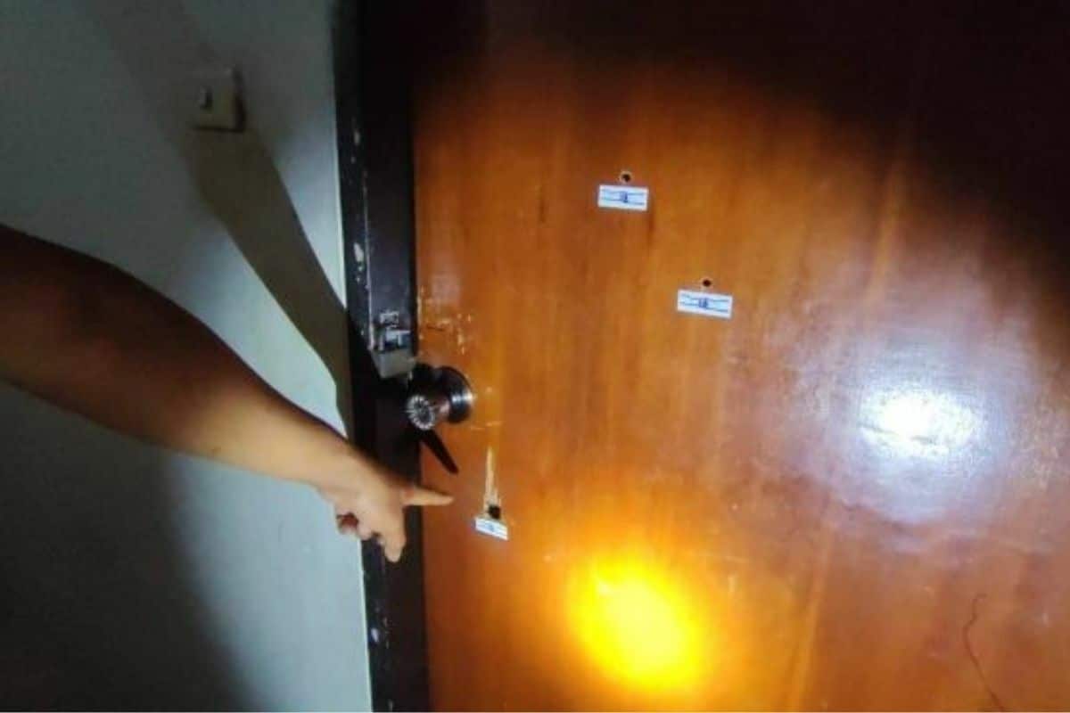 firing and suicide in neighbour's home
