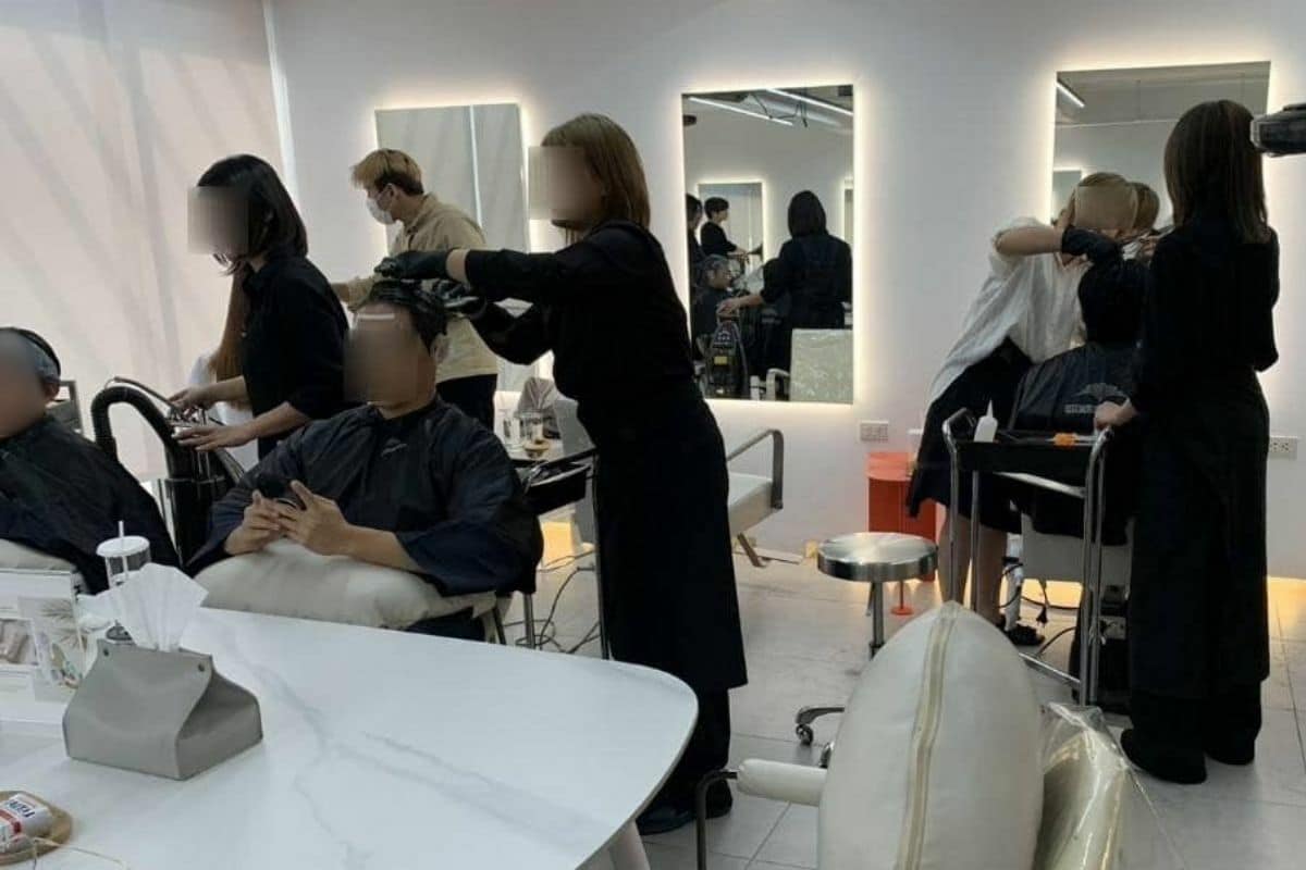 Illegal cuts: South Koreans snipped up in Bangkok salon raid