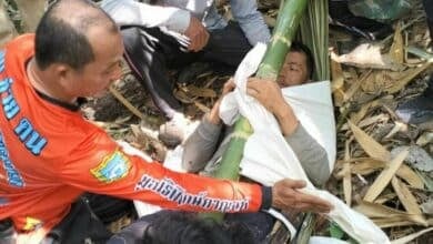 Thai man survives 8 days in forest with broken hip