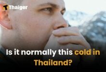 Is it normally this cold in Thailand in January?