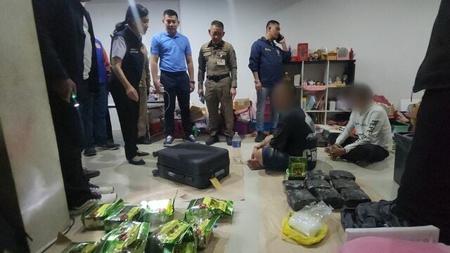 Nakhon Pathom police seize 79 kg of meth in drug bust