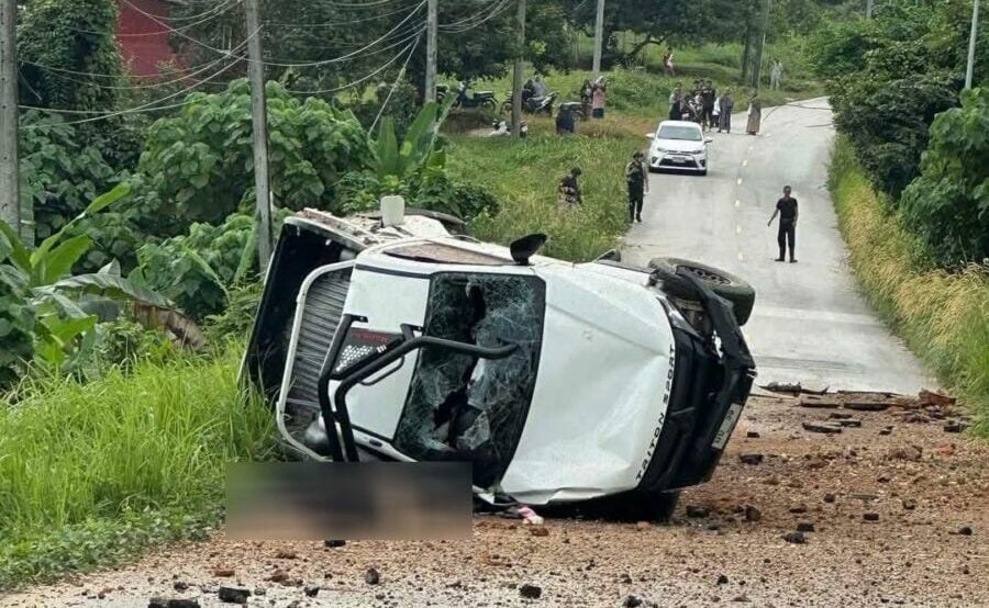 Father and son Border Patrol Police killed in Narathiwat attack