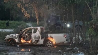 Military officer killed in Narathiwat shooting and vehicle fire | Thaiger