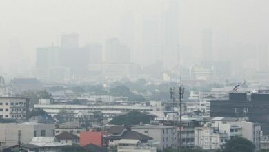 Bangkok PM2.5 lands Democrat leader’s father in hospital