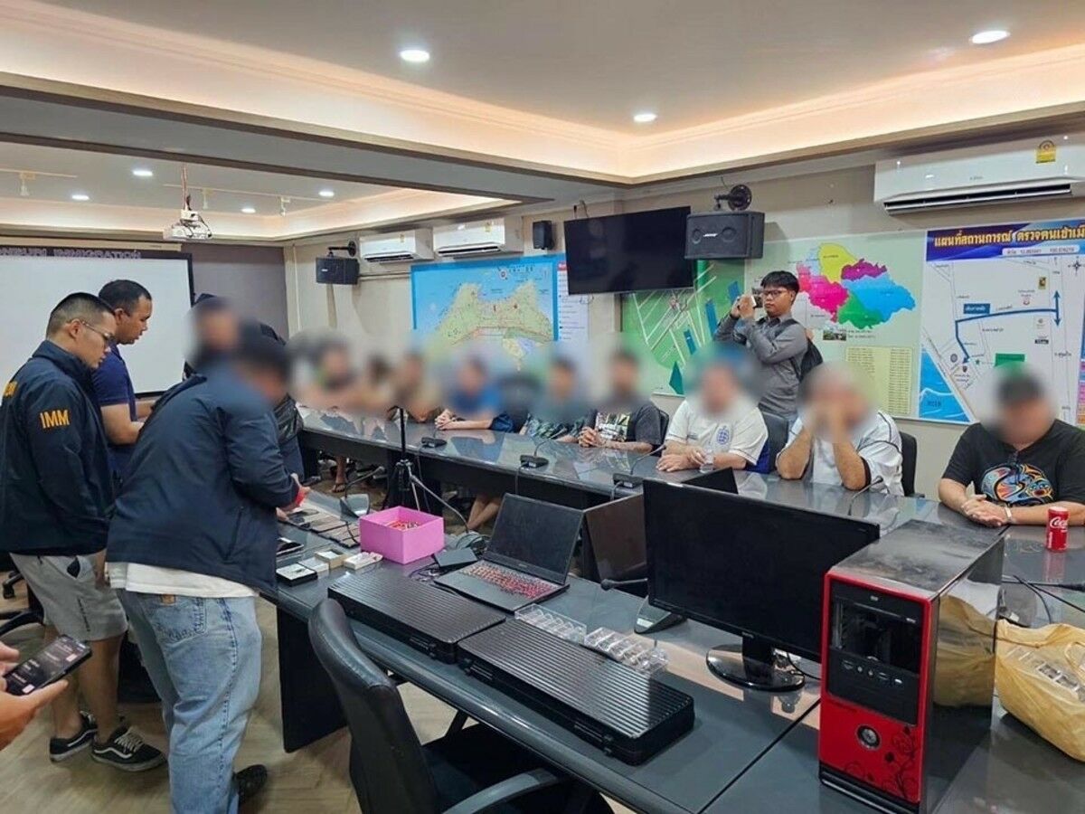 Pattaya poker face-off: Cops bust beachside card game