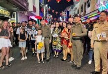 Pattaya’s Walking Street swarmed by cops in CNY crackdown