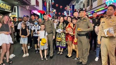 Pattaya’s Walking Street swarmed by cops in CNY crackdown