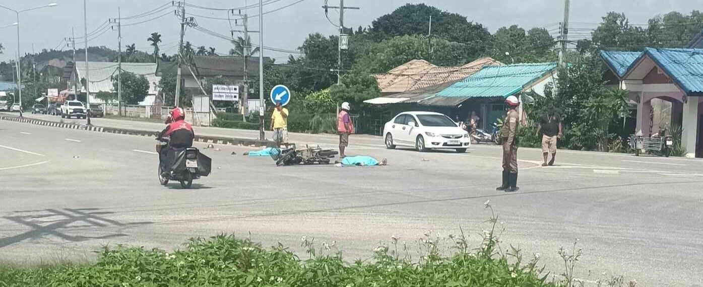 Couple killed in Phatthalung collision returning from flood relief