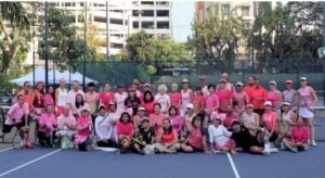 Pink Ribbon charity tennis challenge raises funds for QSCBC Foundation