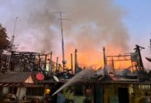 Raging inferno in Naklua destroys 5 homes, injures 1