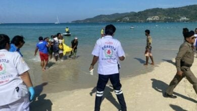 Grim discovery: Tourist found dead off Patong Beach