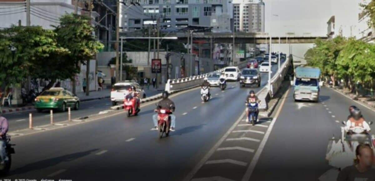 Train station construction closes Ratchathewi flyover for 3 years