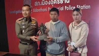 Police arrest six over thefts in Udon Thani communities