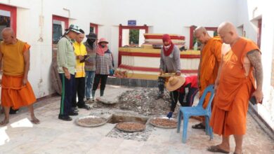 Thousands of ancient amulets unearthed at Suphan Buri temple