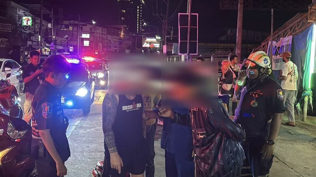 Drunk foreign tourist injured in Pattaya motorbike collision | News by Thaiger