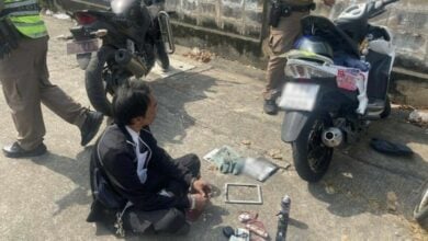 Bangkok man arrested for motorcycle theft after licence plate swap | Thaiger