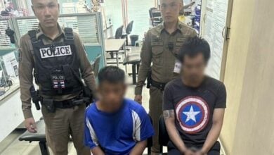 Two men arrested for cable theft in Bangkok’s Si Phraya area | Thaiger