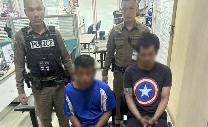 Two men arrested for cable theft in Bangkok’s Si Phraya area