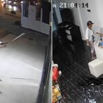 Burglar captured on CCTV breaking into Samut Prakan clinic (video) | Thaiger