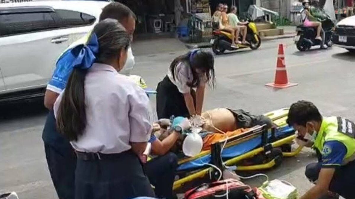 Lifesaving heroine: Student performs CPR on elderly man in Phuket