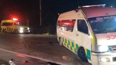 Driver dies as emergency vehicle overturns in Prachuap Khiri Khan | Thaiger