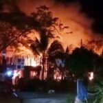Fireworks spark devastating blaze at Bang Saen Beach restaurant | Thaiger