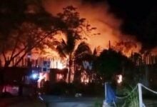 Fireworks spark devastating blaze at Bang Saen Beach restaurant