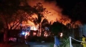 Fireworks spark devastating blaze at Bang Saen Beach restaurant