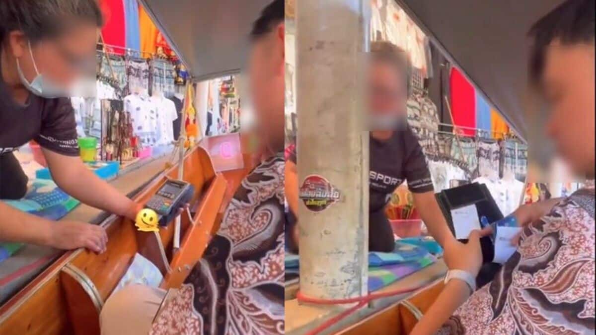 Brunei tourist scammed of 80k baht at Thai floating market