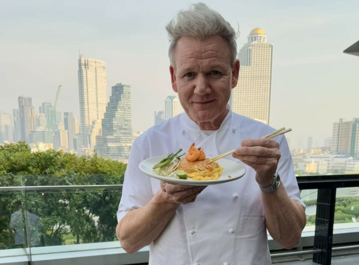 Gordon Ramsay and his nemesis, the Pad Thai