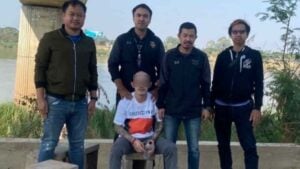 Narcotics suspect arrested at Thai-Lao border after fleeing