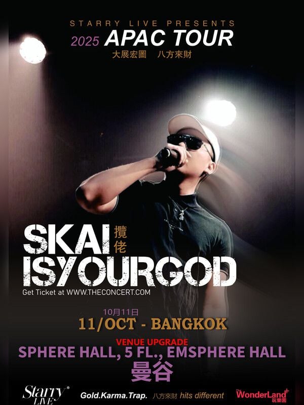 Skai Isyourgod 2025 APAC Tour Bangkok