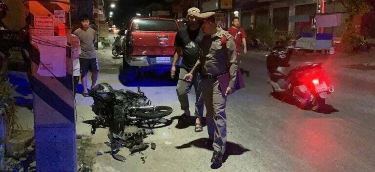 Motorcyclist dies in pickup collision on Soi Nong Ket Yai