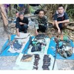 3 poachers caught with wildlife carcasses in Kanchanaburi | Thaiger