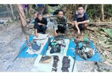 3 poachers caught with wildlife carcasses in Kanchanaburi