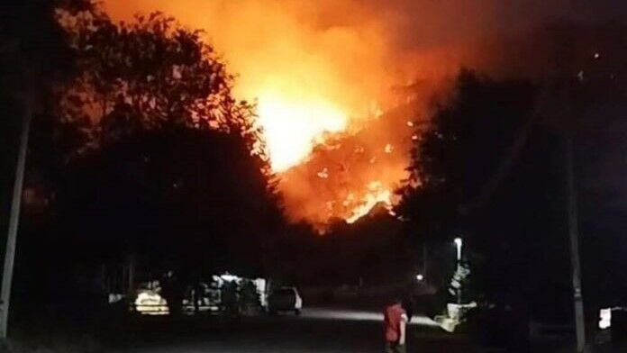 Wildfire reignites, threatening homes and resorts in Korat | News by Thaiger