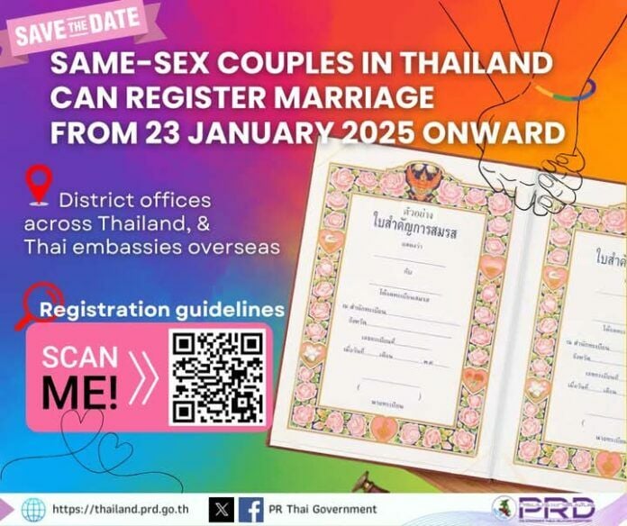 Tying the Thai: Same-sex love wins big in the Land of Smiles | News by Thaiger