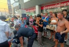 Pattaya: Swiss dad collapses on the way to pick up his son