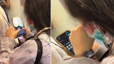 Woman caught vaping on Bangkok BTS sparks outrage (video) | Thaiger