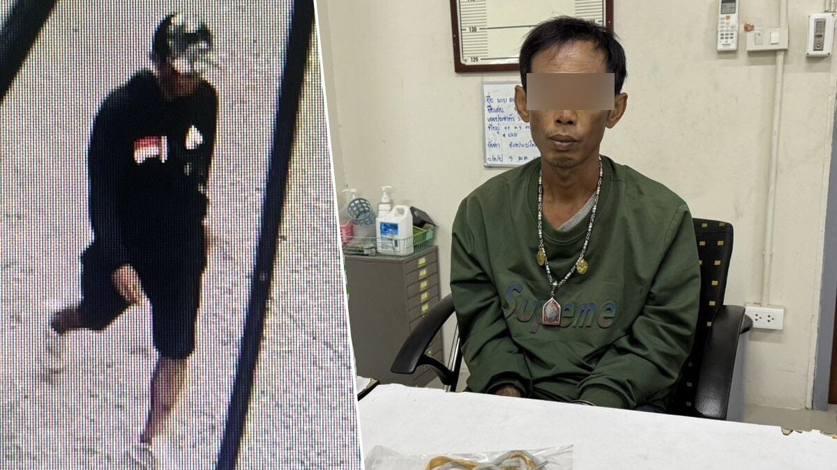 Thai man arrested for hammer attack in Pathum Thani temple