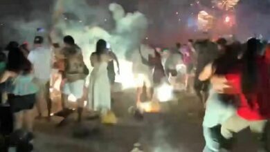 Fireworks mishap sparks panic among Patong tourists (video)