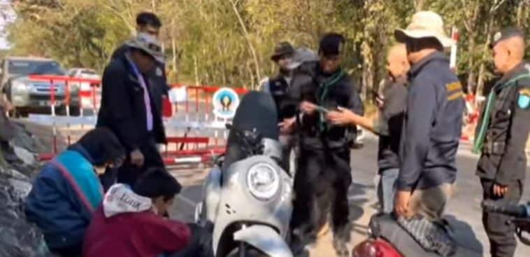 Chachoengsao arrests suspects in motorcycle theft smuggling plot