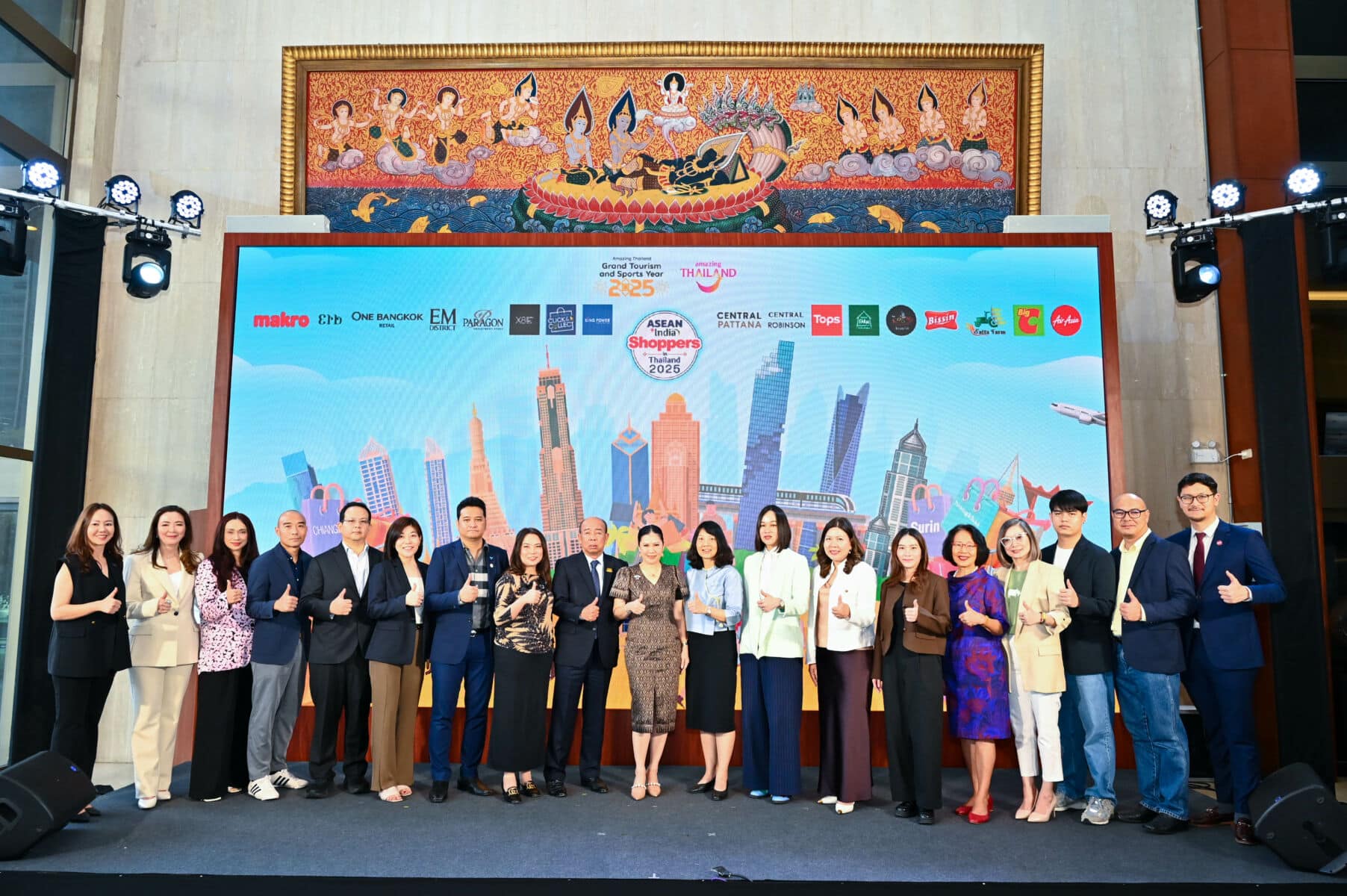 TAT Launches ASEAN + India Shoppers in Thailand 2025 | News by Thaiger