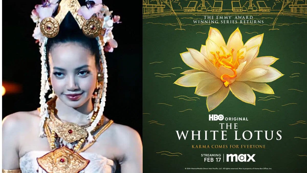 The White Lotus and Lisa Blackpink