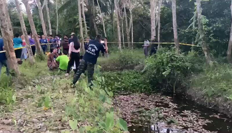 Elderly woman found dead in Nakhon Si Thammarat canal