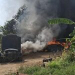 Fire at Buriram auto shop causes 100,000 baht damage | Thaiger