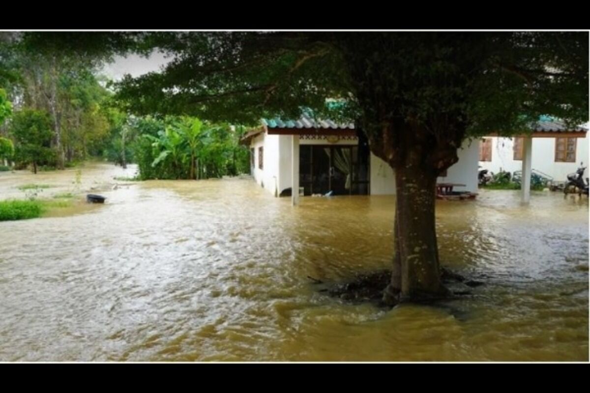 Severe floods hit Phatthalung: Homes submerged, school closed